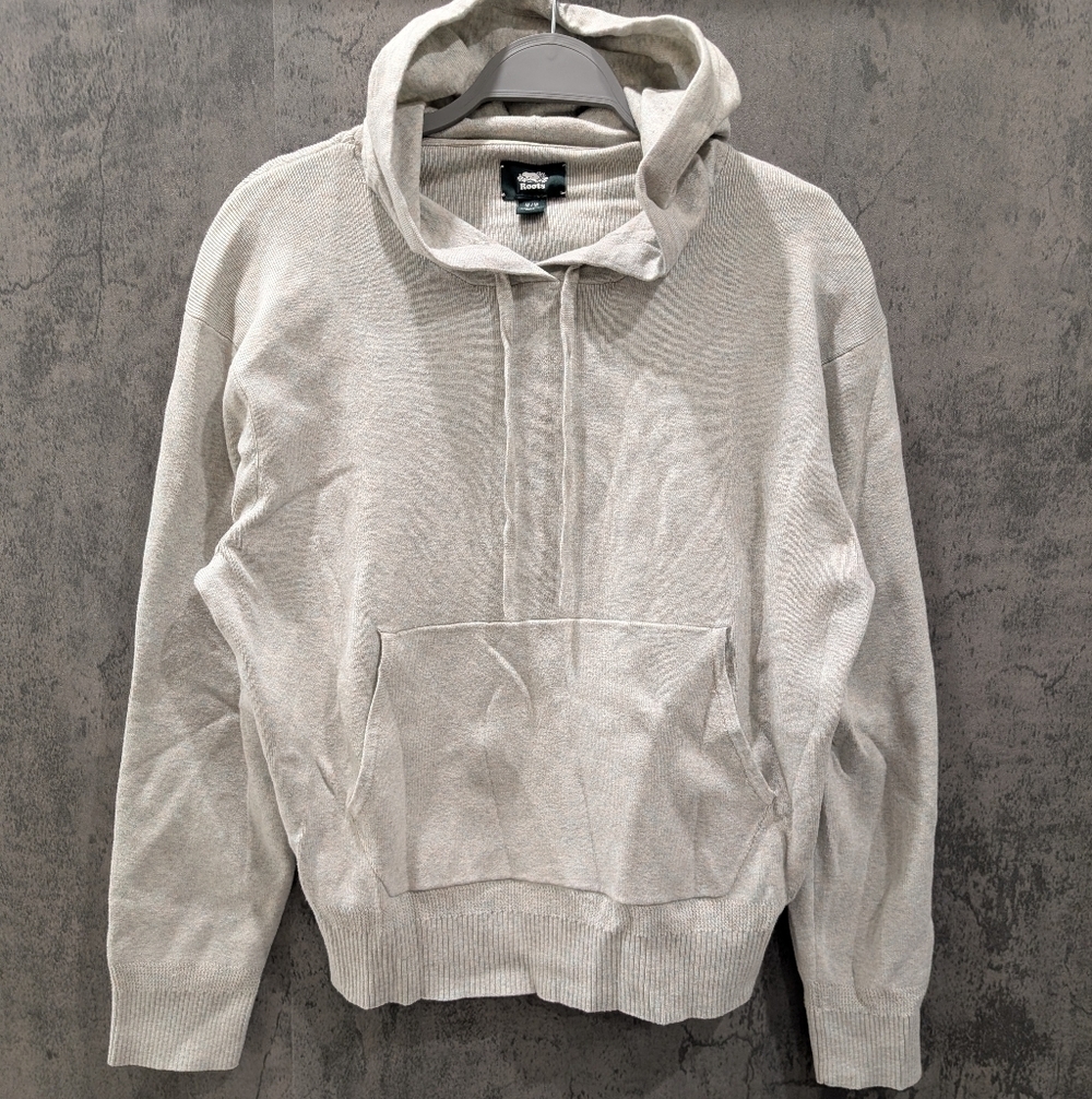 Roots Knit Heathered Hoodie Sweater
